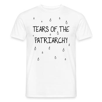 Funny feminism gift - Men's T-Shirt - white - Front - AI Model Male 178 dark (178cm)