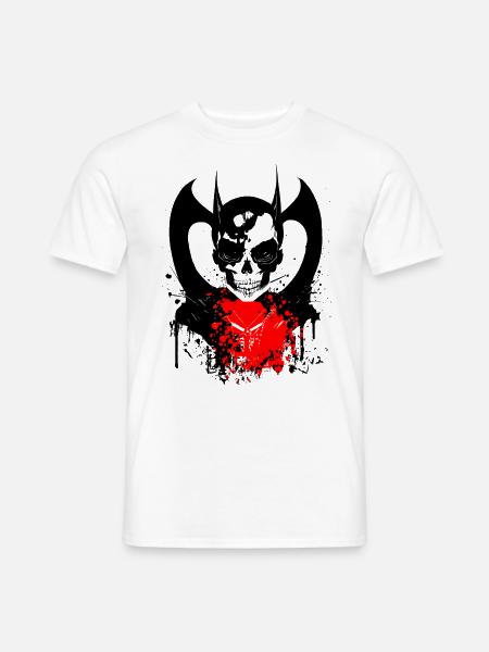 Vampire Zombie Girl - Men's T-Shirt - white
