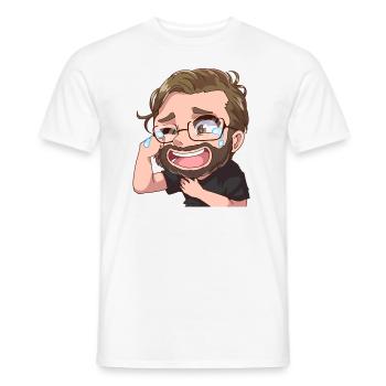 Lol Manny - T-shirt homme - blanc - Devant - AI Model Male 178 dark (178cm)