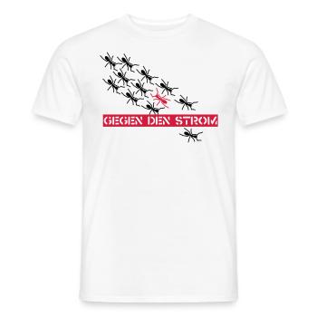 Ants - Männer T-Shirt - Weiß - Vorne - AI Model Male 178 dark (178cm)