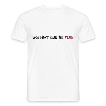 Peng - Männer T-Shirt - Weiß - Vorne - AI Model Male 178 dark (178cm)