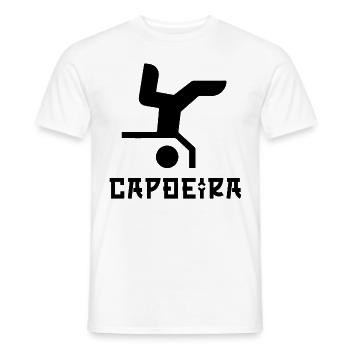 Capoeira - Men's T-Shirt - white - Front - AI Model Male 178 dark (178cm)
