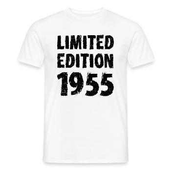 1955 Limited Edition Birthday Gift Wife Husband - Men's T-Shirt - white - Front - AI Model Male 178 dark (178cm)