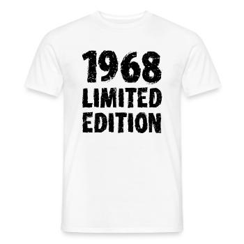 1968 Limited Edition Birthday Gift Wife Husband - Men's T-Shirt - white - Front - AI Model Male 178 dark (178cm)