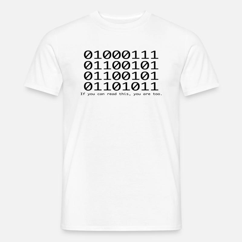 Funny Lol Nerd IT Computer Scientist - Men's T-shirt - white