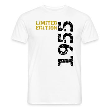 1955 Limited Edition Birthday Gift Wife Husband - Men's T-Shirt - white - Front - AI Model Male 178 dark (178cm)