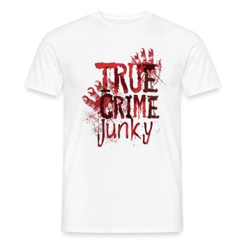 Murder Mystery Dinner joue la victime - T-shirt homme - blanc - Devant - AI Model Male 178 dark (178cm)