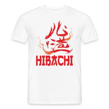 Hibachi Teppanyaki Bbq Japanische Küche - Männer T-Shirt - Weiß - Vorne - AI Model Male 178 dark (178cm)