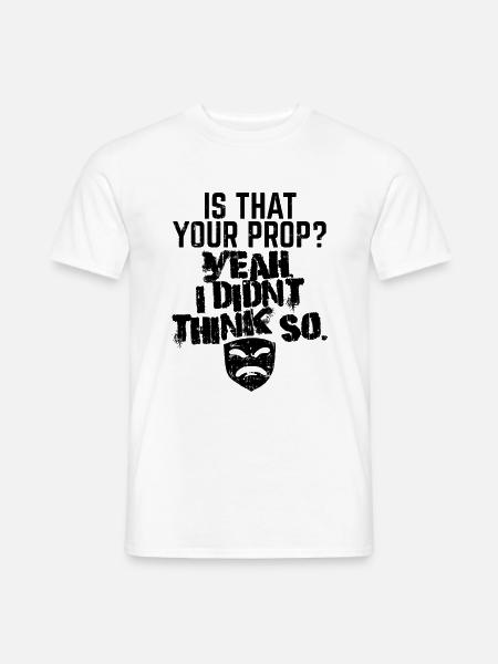 Theater Masken - Männer T-Shirt - Weiß