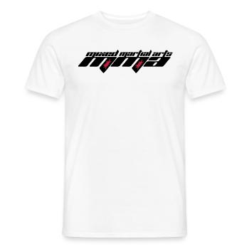 Mixed Martial Arts Logo - Männer T-Shirt - Weiß - Vorne - AI Model Male 178 dark (178cm)