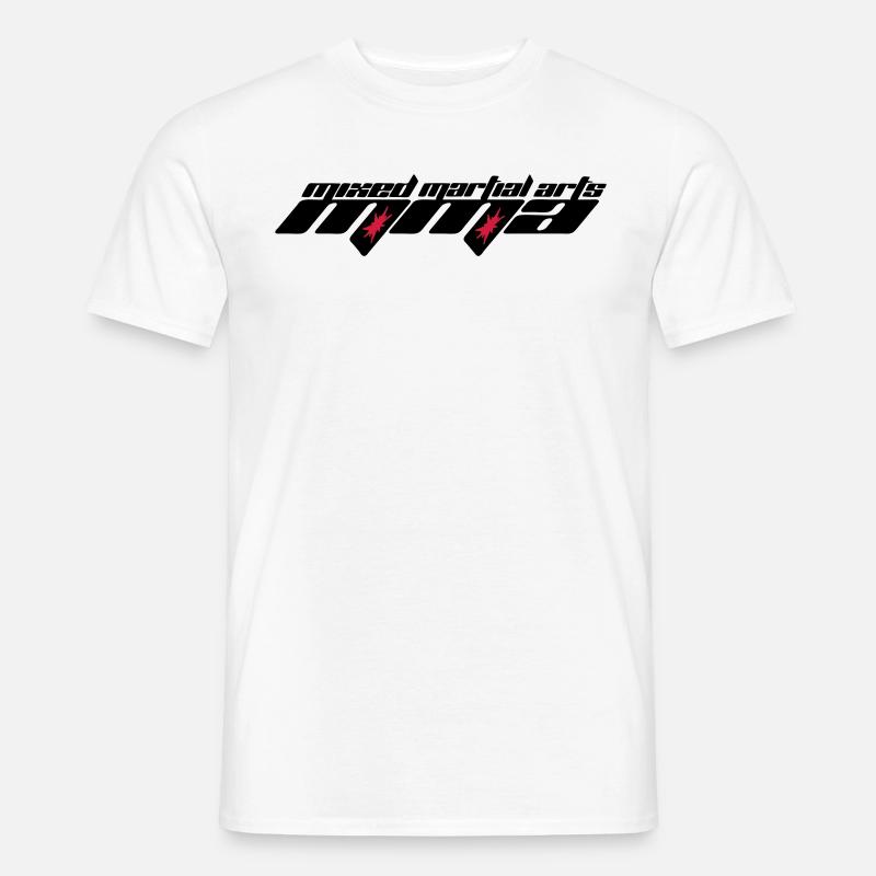 Mixed Martial Arts Logo - Männer T-Shirt - Weiß