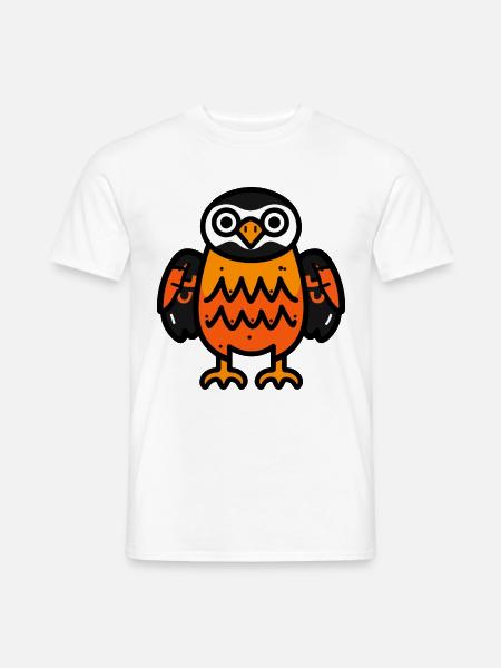 Adler Halloween Comic - Männer T-Shirt - Weiß