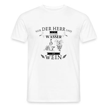 Winzer Weinbauer - Männer T-Shirt - Weiß - Vorne - AI Model Male 178 dark (178cm)