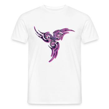 keltisches symbol e 75 - Männer T-Shirt - Weiß - Vorne - AI Model Male 178 dark (178cm)