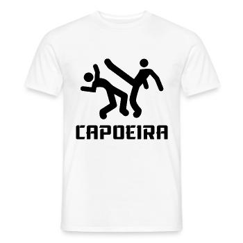 Capoeira - Men's T-Shirt - white - Front - AI Model Male 178 dark (178cm)