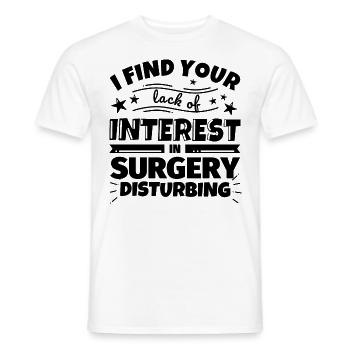 Chirurgie lustiges Geschenk - Männer T-Shirt - Weiß - Vorne - AI Model Male 178 dark (178cm)