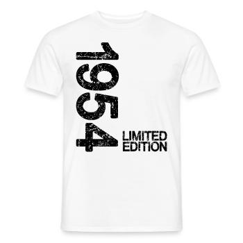 1954 Limited Edition black - Men's T-Shirt - white - Front - AI Model Male 178 dark (178cm)