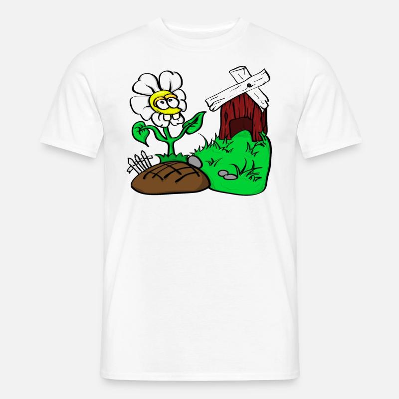Gänseblümchen - Männer T-Shirt - Weiß