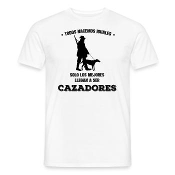 Todos Nacemos Iguales Solo Los Mejores Llegan A - T-shirt homme - blanc - Devant - AI Model Male 178 dark (178cm)