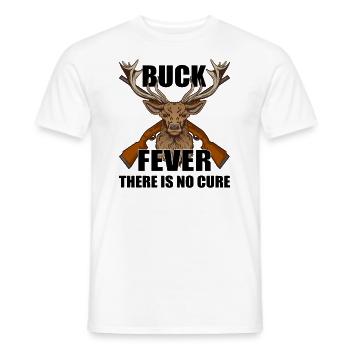 Deer Hunting Hunting Season Buck Hunting - Men's T-Shirt - white - Front - AI Model Male 178 dark (178cm)