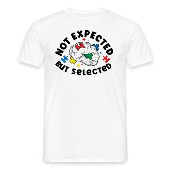 Autism Awareness Autism Disease Autistic Gift - Männer T-Shirt - Weiß - Vorne - AI Model Male 178 dark (178cm)