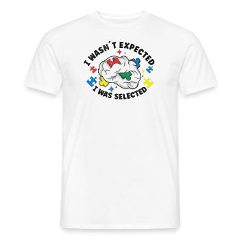 Autism Awareness Autism Disease Autistic Gift - Männer T-Shirt - Weiß - Vorne - AI Model Male 178 dark (178cm)