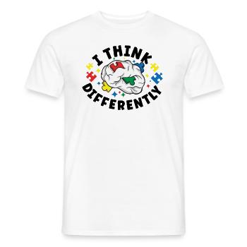 Autism Awareness Autism Disease Autistic Gift - Männer T-Shirt - Weiß - Vorne - AI Model Male 178 dark (178cm)
