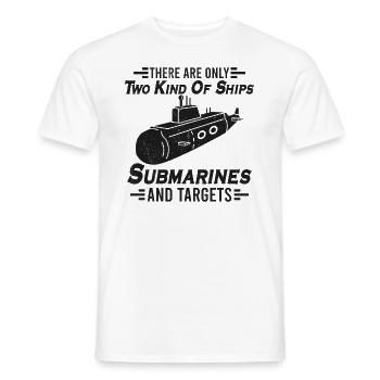 Submariner Definition Submarines Veteran Gift - Männer T-Shirt - Weiß - Vorne - AI Model Male 178 dark (178cm)