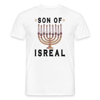 Israelite Jew Israelite Heritage Jewish Israel Jew - Men's T-Shirt - white - Front - AI Model Male 178 dark (178cm)