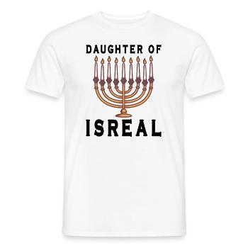 Israelite Jew Israelite Heritage Jewish Israel Jew - Men's T-Shirt - white - Front - AI Model Male 178 dark (178cm)
