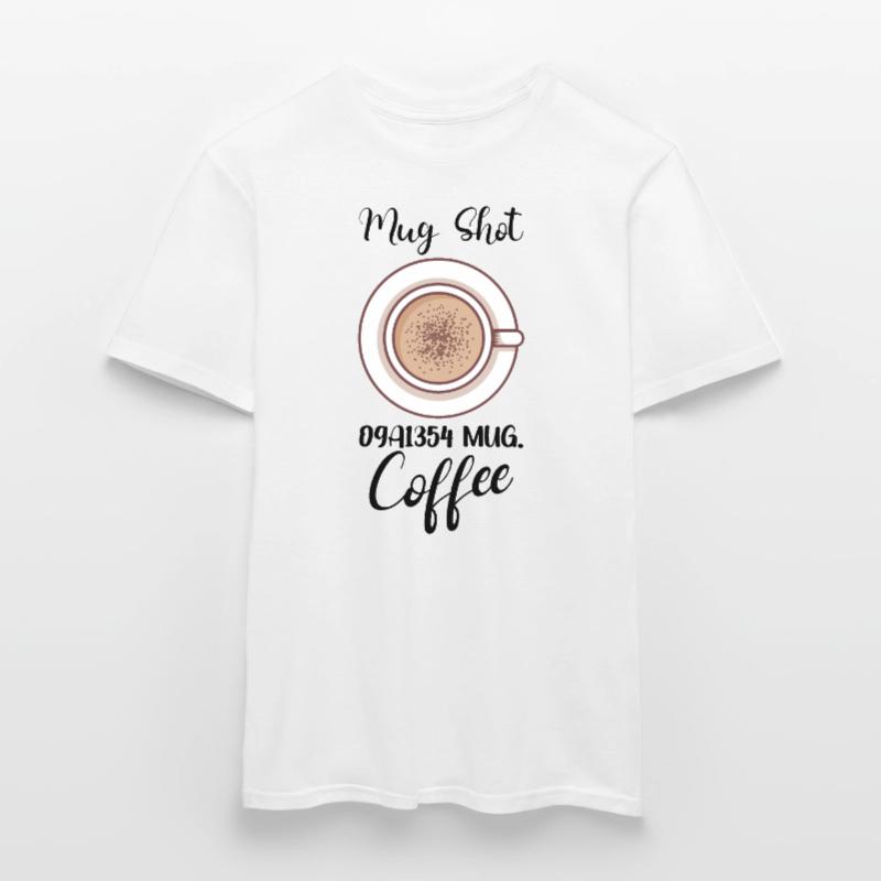 Coffee Lover Caffeine Molecule Java Latte Espresso Männer T-Shirt