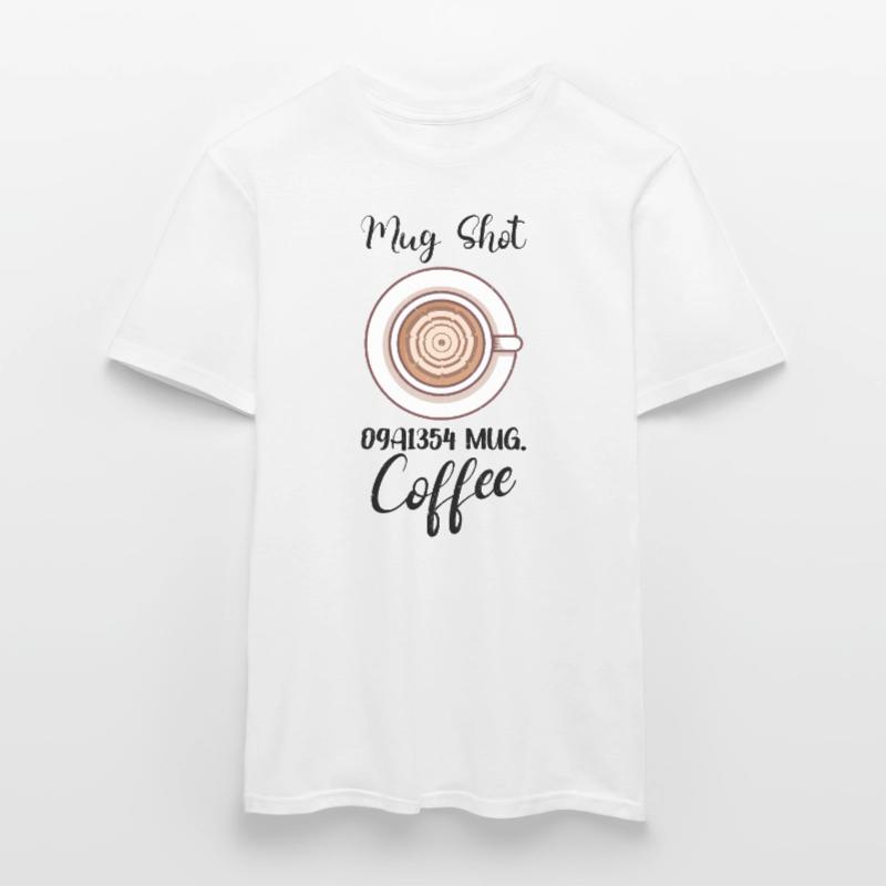 Coffee Lover Caffeine Molecule Java Latte Espresso Männer T-Shirt