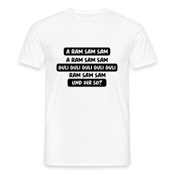 Erzieher Spruch - Männer T-Shirt - Weiß - Vorne - AI Model Male 178 dark (178cm)