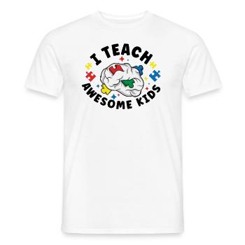 Sonderschullehrer Sped Teacher Inclusion - Männer T-Shirt - Weiß - Vorne - AI Model Male 178 dark (178cm)