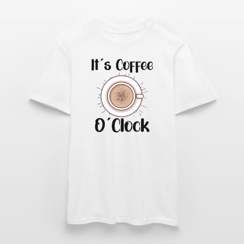 Coffee Lover Caffeine Molecule Java Latte Espresso Männer T-Shirt