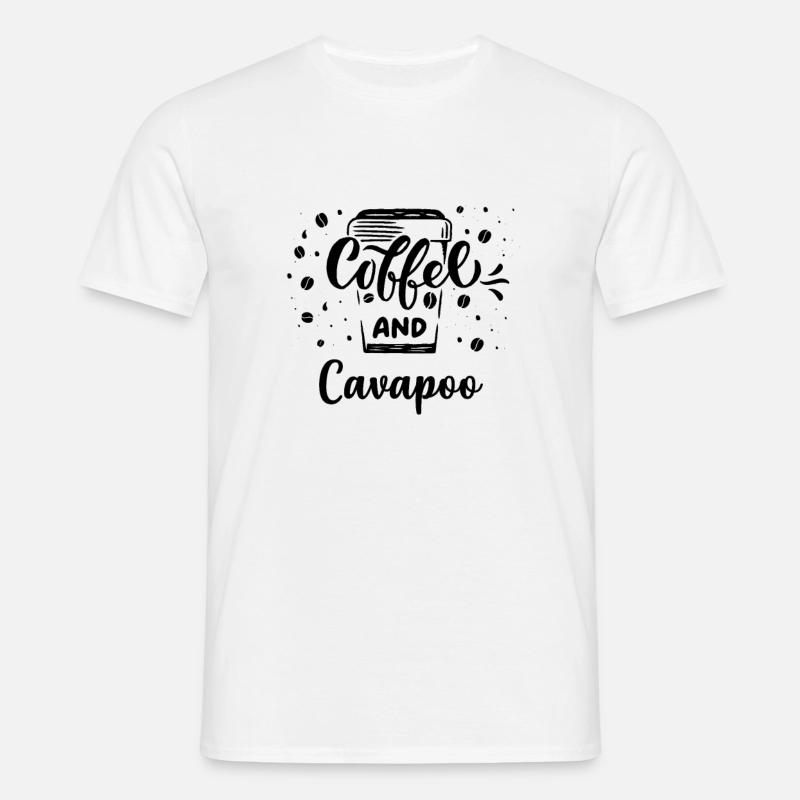 Cavapoo - Men's T-Shirt - white