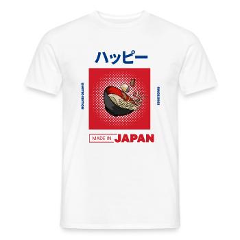 Madeinjap - T-shirt homme - blanc - Devant - AI Model Male 178 dark (178cm)