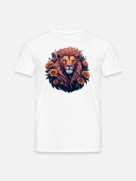 Leo - Generative AI - Men's T-Shirt - white