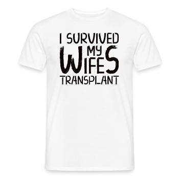 Kidney Transplant Kidney Donor Kidney Disease - Men's T-Shirt - white - Front - AI Model Male 178 dark (178cm)