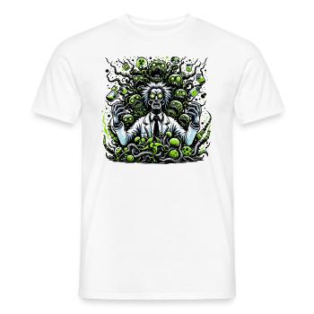 Organische Chemie, Chemiestudenten, Chemie - Männer T-Shirt - Weiß - Vorne - AI Model Male 178 dark (178cm)