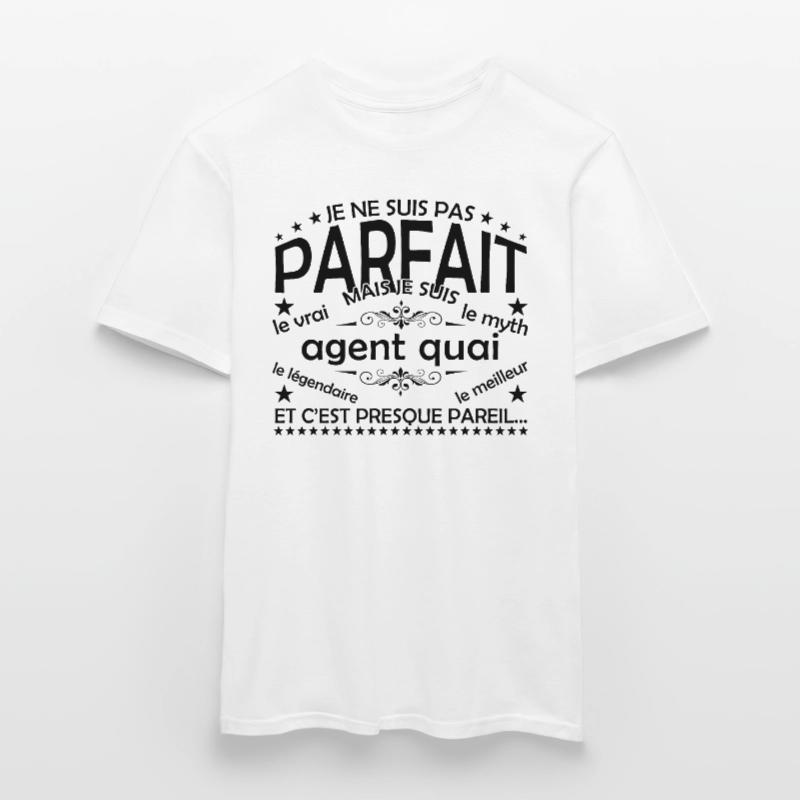 Dock Agent Geschenk Dock Agent Der echte Dock Agent Männer T-Shirt