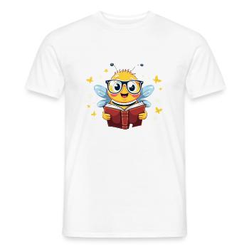 Concours de mots Spelling Bee Champion - T-shirt homme - blanc - Devant - AI Model Male 178 dark (178cm)