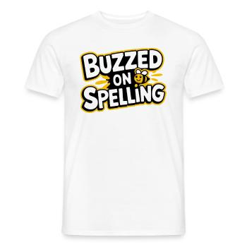 Concours de mots Spelling Bee Champion - T-shirt homme - blanc - Devant - AI Model Male 178 dark (178cm)