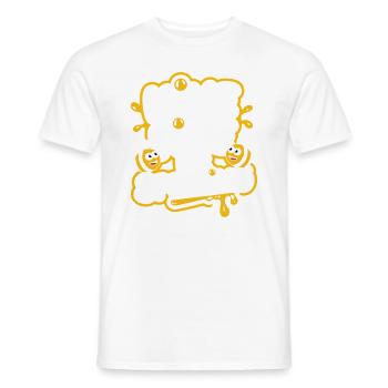 Concours de mots Spelling Bee Champion - T-shirt homme - blanc - Devant - AI Model Male 178 dark (178cm)