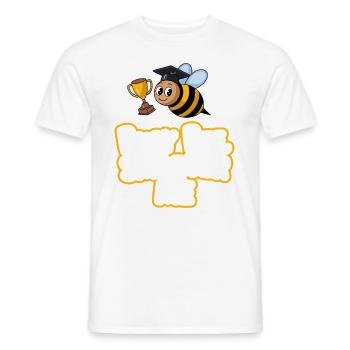 Concours de mots Spelling Bee Champion - T-shirt homme - blanc - Devant - AI Model Male 178 dark (178cm)