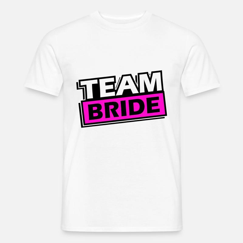 Mariage de l’équipe Mariage - T-shirt homme - blanc