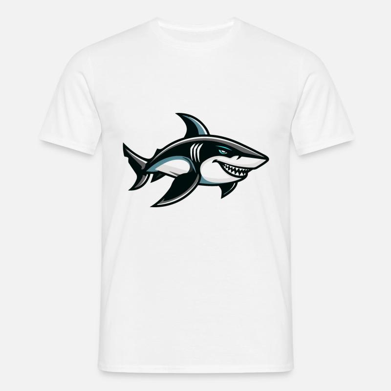 Shark Comic - Men's T-Shirt - white