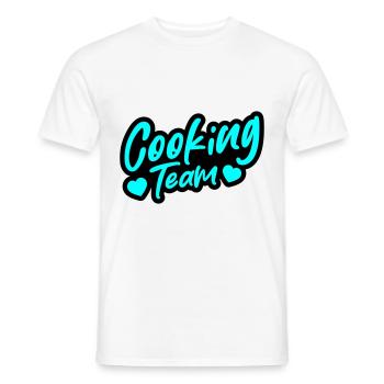 Cooking Team - Männer T-Shirt - Weiß - Vorne - AI Model Male 178 dark (178cm)