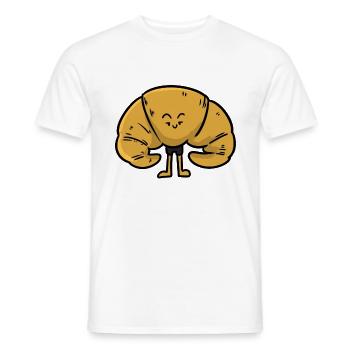 Planches à roulettes Alien - T-shirt homme - blanc - Devant - AI Model Male 178 dark (178cm)