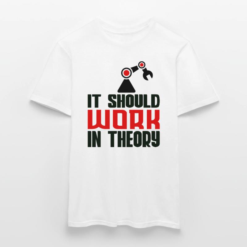 Robotics Machine Learning Robotics Engineering T-shirt homme